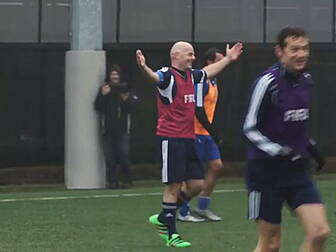 WATCH: Infantino plays against...